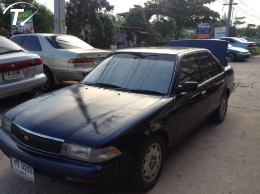 ขาย โตโยต้า ปี 1992 TOYOTA, CORONA 2.0 GLi โฉม หน้ายักษ์-หน้ายิ้ม ปี89-92สีน้ำเงิน เกียร์ออโต้ ติดแก๊ส LPG