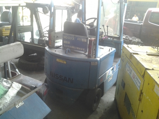 รถยกไฟฟ้า NISSAN 1.5ตัน เสา3เมตร รถยกไฟฟ้า NISSAN 1.5ตัน เสา3เมตร