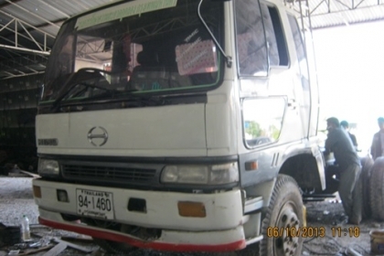 ขายรถบรรทุกหกล้อดั้มฮีโน่FF1J เครื่อง JO8C-II เครื่องแน่นดี เฟื่องท้ายใหญ่ ZM