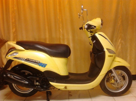 Yamaha Filano หัวฉีดประหยัดน้ำมัน ทะเบียน 555 สวยๆเลยครับ
