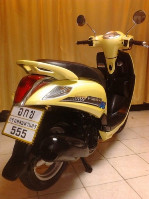 Yamaha Filano หัวฉีดประหยัดน้ำมัน ทะเบียน 555 สวยๆเลยครับ