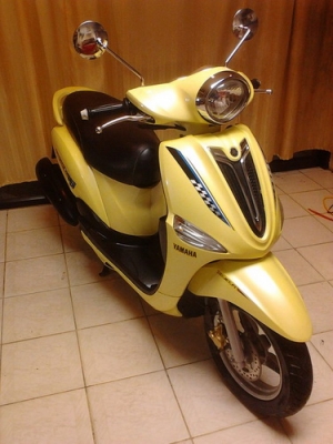 Yamaha Filano หัวฉีดประหยัดน้ำมัน ทะเบียน 555 สวยๆเลยครับ