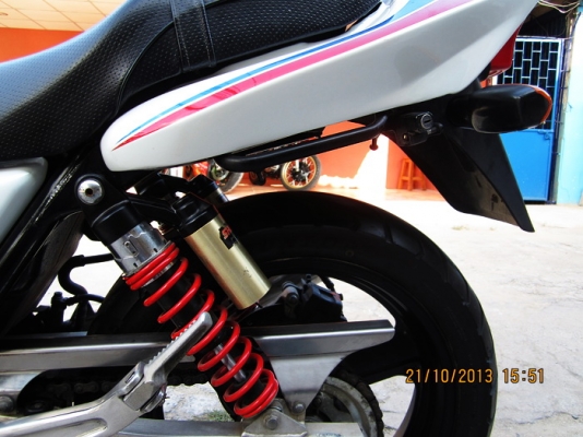 cb400 ปี94 อินวอย สรรพสามิตร รถสวย สีขาว