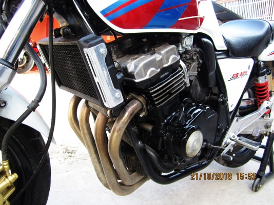 cb400 ปี94 อินวอย สรรพสามิตร รถสวย สีขาว