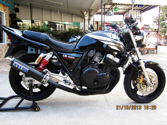 cb400 ปี94 อินวอย สรรพสามิตร ท่อสูตร สีดำ
