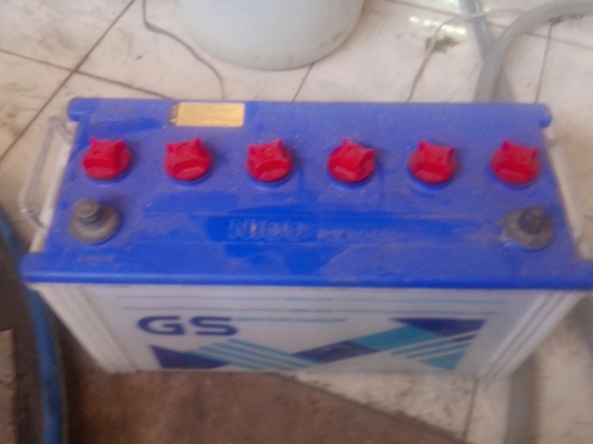 ขายเเบต 100 เเอมป์ 2 ลูก