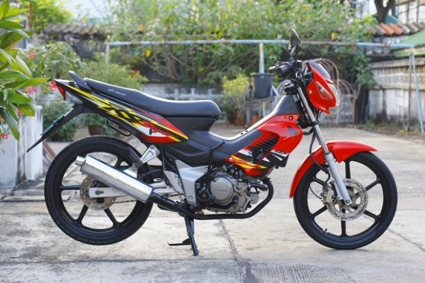 โซนิค สีแดง-ดำ เดิมๆ ล้อแม๊ก Start มือ