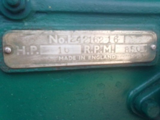 ขายเครื่องลิสเตอร์  LISTER   อังกฤษ    16เเรงม้า