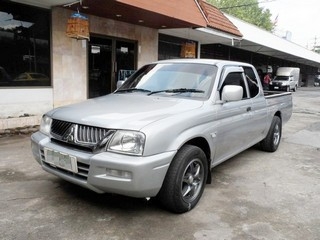 MITSUBISHI STRADA MEGACAB GLX 2.8 MT ปี 2003 รถบ้านแท้พร้อมใช้ จัดไฟแนนซ์ได้ค่ะ T.086-527-9533