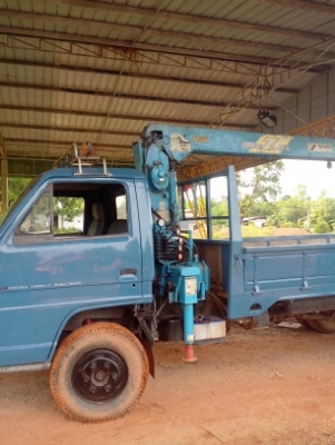 ISUZU NPR115 เครน 2.9 TADAN SUPER ห้างแท้ปี36 เกียรสั้นยกหัวได้