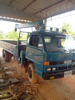 ISUZU NPR115 เครน 2.9 TADAN SUPER ห้างแท้ปี36 เกียรสั้นยกหัวได้