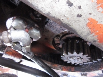 ขาย- ตัวคีบไม้ หมุนได้ สำหรับรถขุด แบคโฮ PC 120-200 เส้นผ่าศูนย์กลาง 1.2 ม.