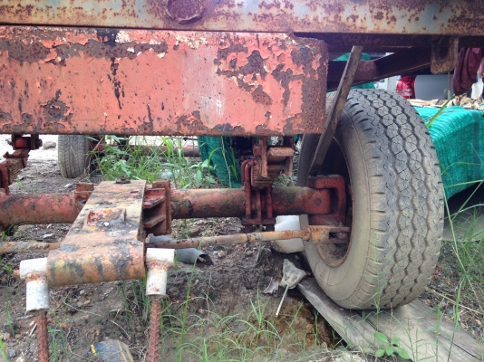 ขายคัทซี ลาก ใช้บรรทุก แทร็กเตอร์ หรือ แม็กโครเล็ก ใช้กะบะลากได้