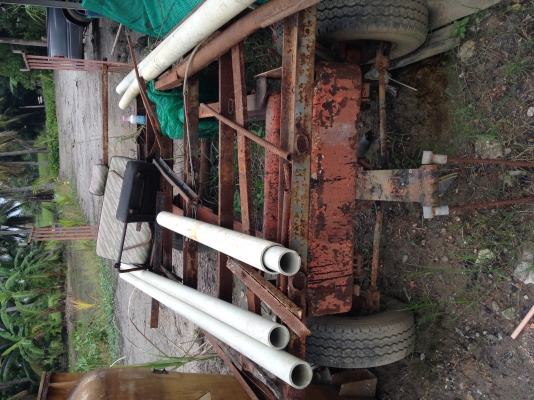 ขายคัทซี ลาก ใช้บรรทุก แทร็กเตอร์ หรือ แม็กโครเล็ก ใช้กะบะลากได้