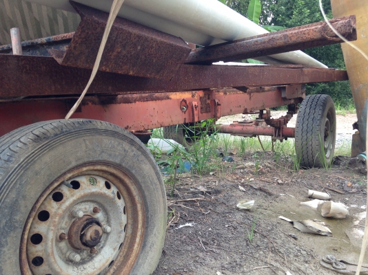 ขายคัทซี ลาก ใช้บรรทุก แทร็กเตอร์ หรือ แม็กโครเล็ก ใช้กะบะลากได้