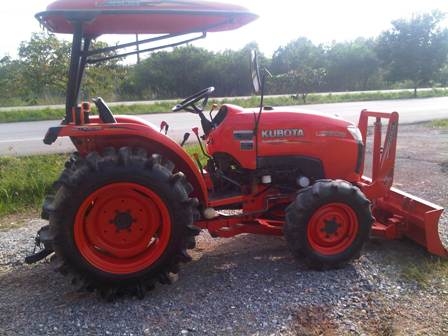 ขายรถไถ Kubota L 3608 (4WD) พร้อมดันหน้า