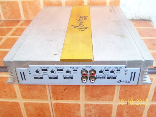 เพาเวอร์แอมป์ illusion  ตามรูป