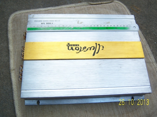 เพาเวอร์แอมป์ illusion  ตามรูป