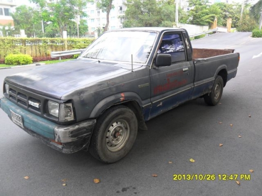 ขายMazda B2500เครื่องมังกร2.5ตัวถังเดิมไม่ผุสีซีดคานหน้าเดิมฝากระโปรงเดิมรถขับดีเลยครับภาษีปี57ประกัน3+ครับ