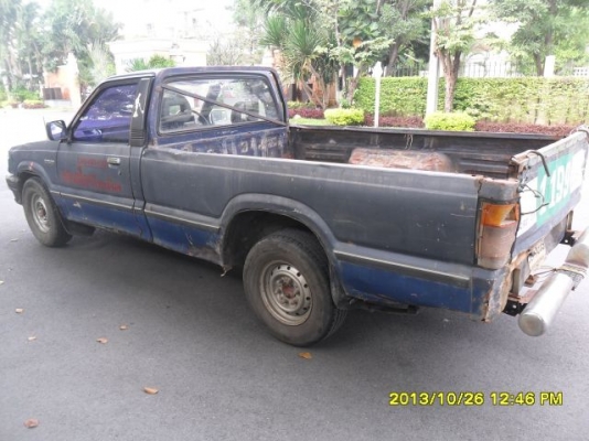 ขายMazda B2500เครื่องมังกร2.5ตัวถังเดิมไม่ผุสีซีดคานหน้าเดิมฝากระโปรงเดิมรถขับดีเลยครับภาษีปี57ประกัน3+ครับ