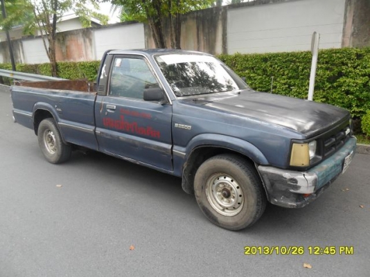 ขายMazda B2500เครื่องมังกร2.5ตัวถังเดิมไม่ผุสีซีดคานหน้าเดิมฝากระโปรงเดิมรถขับดีเลยครับภาษีปี57ประกัน3+ครับ