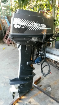 เครื่องเรือ TOHUTSU 30 แรง สตาร์ทมือ+ไฟฟ้า หางL