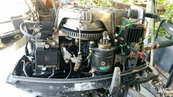 เครื่องเรือ TOHUTSU 30 แรง สตาร์ทมือ+ไฟฟ้า หางL