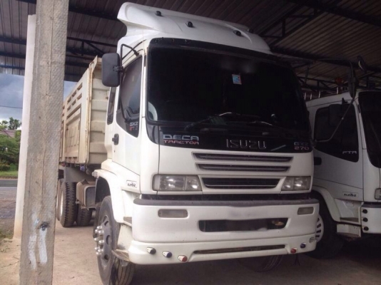 รถอีซูซุ 10 ล้อดั้ม GXZ 270 แรงม้า. ปี 48  สนใจติดต่อ 081 - 6079515