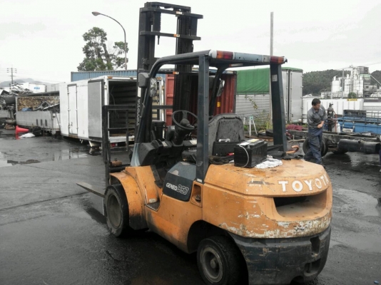 ----ขายรถโฟล์คลิฟต์ Toyota 7FD J35 จากนอกโดยตรง!!----