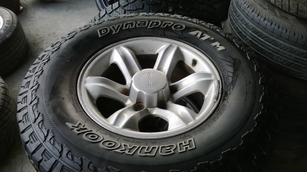 ขายยาง 265 75 16 Hahkook atm ปี12ชุดละ10500