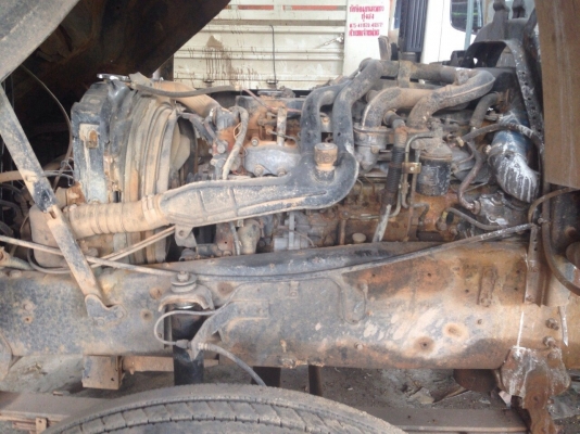 ขาย10ล้อดั๊มISUZU 240 หัวขาวตัวแรกทำฟ้า 250 แรงม้า สนใจโทร0819701072