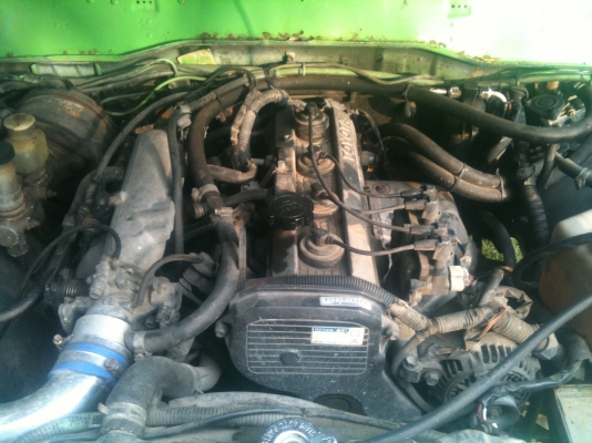 DATSUN 620 ห้าขอ สีเขียวดำสวย ไฟนอน เครื่อง 3S auto ติดแก๊ส สีเครื่องแก๊สลงเล่มแล้ว ขาย 49,000 บาท DATSUN 620 ห้าขอ สีเขียวดำสวย ไฟนอน เครื่อง 3S auto ติดแก๊ส สีเครื่องแก๊สลงเล่มแล้ว ขาย 49,000 บาท