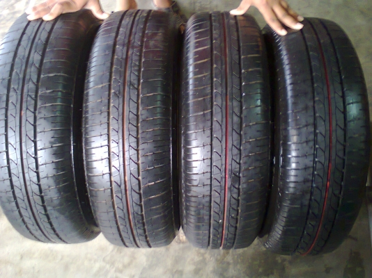 แม็กใหม่ R14 4/100 ราคาถูกพร้อมยางใส่วันเดียวขายขาดทุน