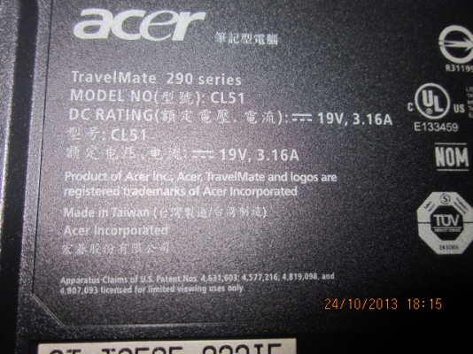 โน๊ตบุ๊ค Acer ครับ PM 1.5 เอาไว้ใช้งานครับผม