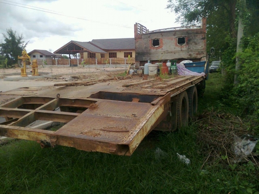 ขายรถเทลเลอร์หน้ายาว เพาเ้วอร์ เพลาเดียว ขึ้นรถเกี่ยว