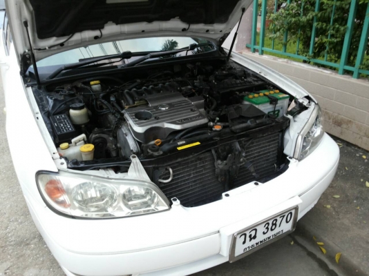 ขายnissan cefiro A33ปี02 abs airbag2ใบ ล้อแม็ก17 เครื่องเกียร์ok