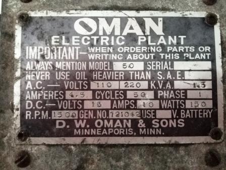 ขายไดร์ปั่นไฟ (Generator) 1500 วัตต์(1.5KW)