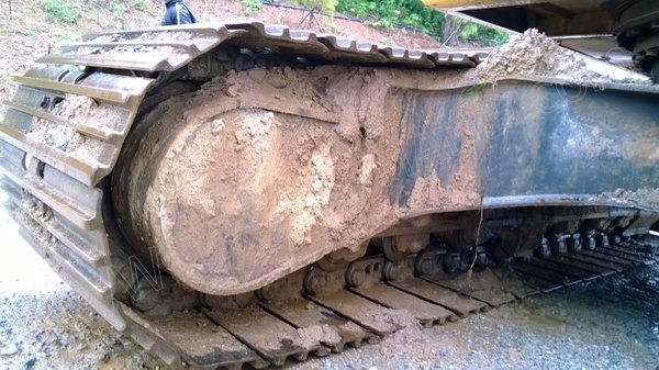 รถแบคโฮ ยี่ห้อ KOMATSU PC120-7