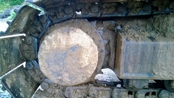 รถแบคโฮ ยี่ห้อ KOMATSU PC120-7