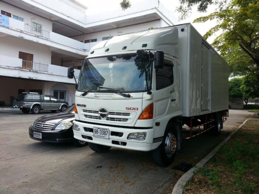 หกล้อใหญ่ตู้ทึบรับจ้าง ยาว 7.30 ม.พร้อมลิฟท์ท้าย รับจ้าง 086-9730159