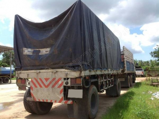 รถบรรทุกพ่วงแม่-ลูก  ยี่ห้อ ISUZU รุ่น DEGA