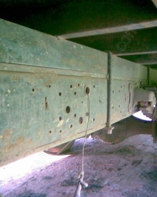 รถบรรทุก 6 ล้อเทเลอร์ท้ายเป็ด ยี่ห้อ HINO  168 แรงม้า