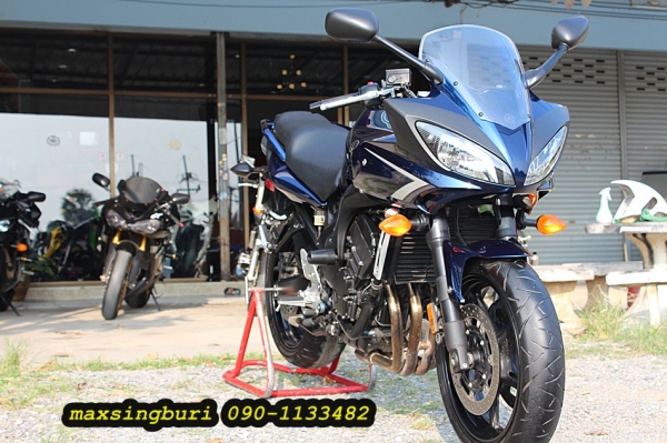 แม็กสิงห์บุรี//YAMAHA FZ6 ปี2008 สภาพสวยใสๆสุดๆ รถออกศูนย์ ยามาฮ่า ทะเบียนแท้โอนขนส่ง 259000 แม็กสิงห์บุรี//YAMAHA FZ6 ปี2008 สภาพสวยใสๆสุดๆ รถออกศูนย์ ยามาฮ่า ทะเบียนแท้โอนขนส่ง 259000
