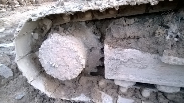 รถแบคโฮ ยี่ห้อ KOMATSU PC200-8