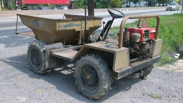 ขาย รถดั้มเปอร์ Dumper จัมโบ้ พร้อมเครื่อง Yanmar เครื่องดี ติดง่าย เดิมนิ่มครับ