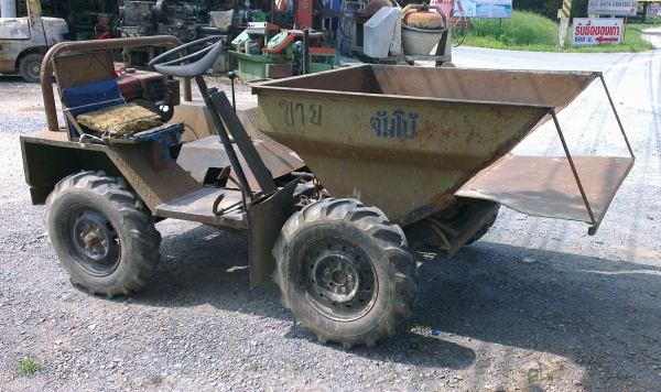 ขาย รถดั้มเปอร์ Dumper จัมโบ้ พร้อมเครื่อง Yanmar เครื่องดี ติดง่าย เดิมนิ่มครับ