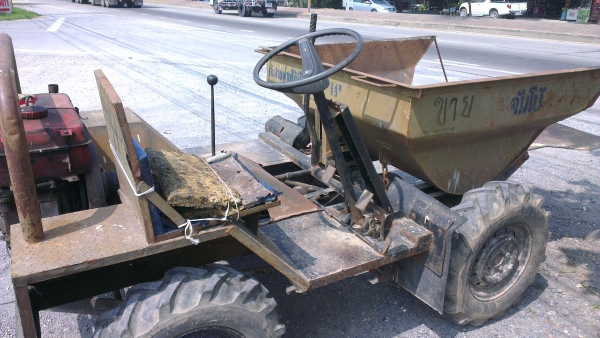ขาย รถดั้มเปอร์ Dumper จัมโบ้ พร้อมเครื่อง Yanmar เครื่องดี ติดง่าย เดิมนิ่มครับ
