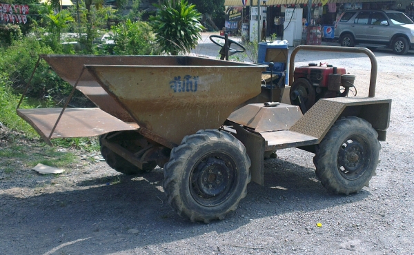 ขาย รถดั้มเปอร์ Dumper จัมโบ้ พร้อมเครื่อง Yanmar เครื่องดี ติดง่าย เดิมนิ่มครับ