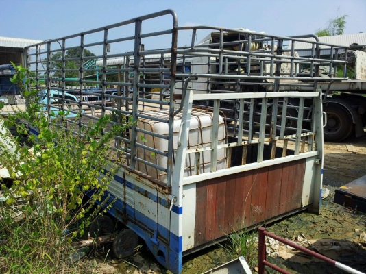 กระบะคาโก้ ยาว5.10 เมตร แป๊ปประปา คอกสูง HINO ไฮเทค พร้อมใช้