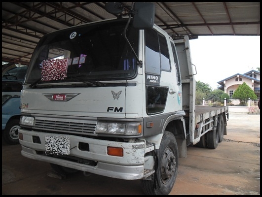 ฮีโน่ 3M  2เพลา พื้นเรียบ